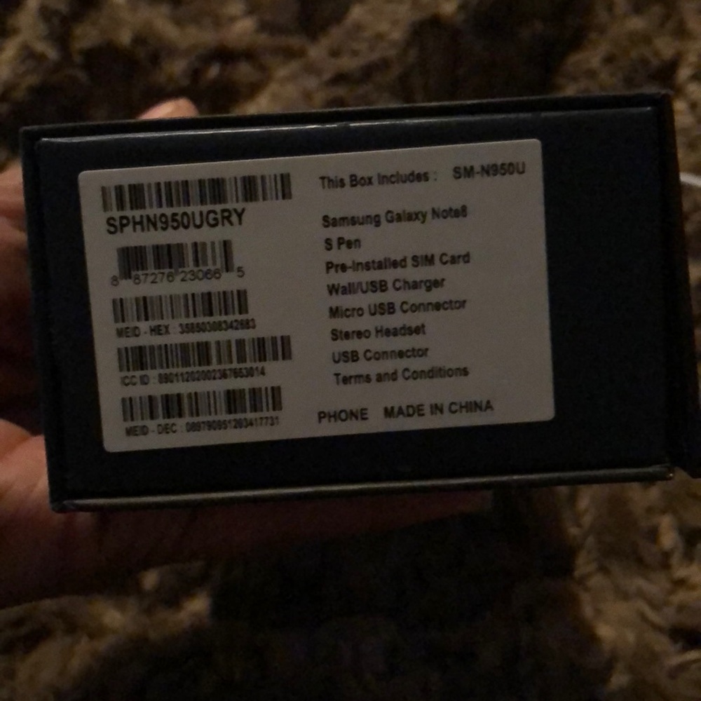 Samsung Galaxy Note8 (S pen)